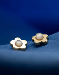 Baby's Breath Pearl Studs