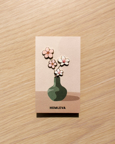 Cherry Blossom Studs • Old & New Sets