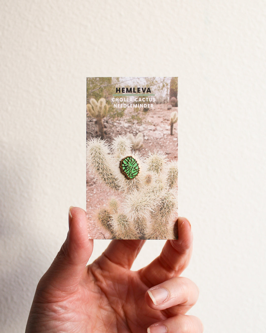 Cholla Cactus • Magnetic Pin &amp; Needleminder