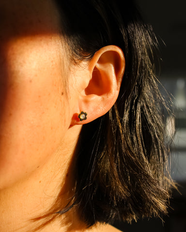 Baby's Breath Pearl Studs