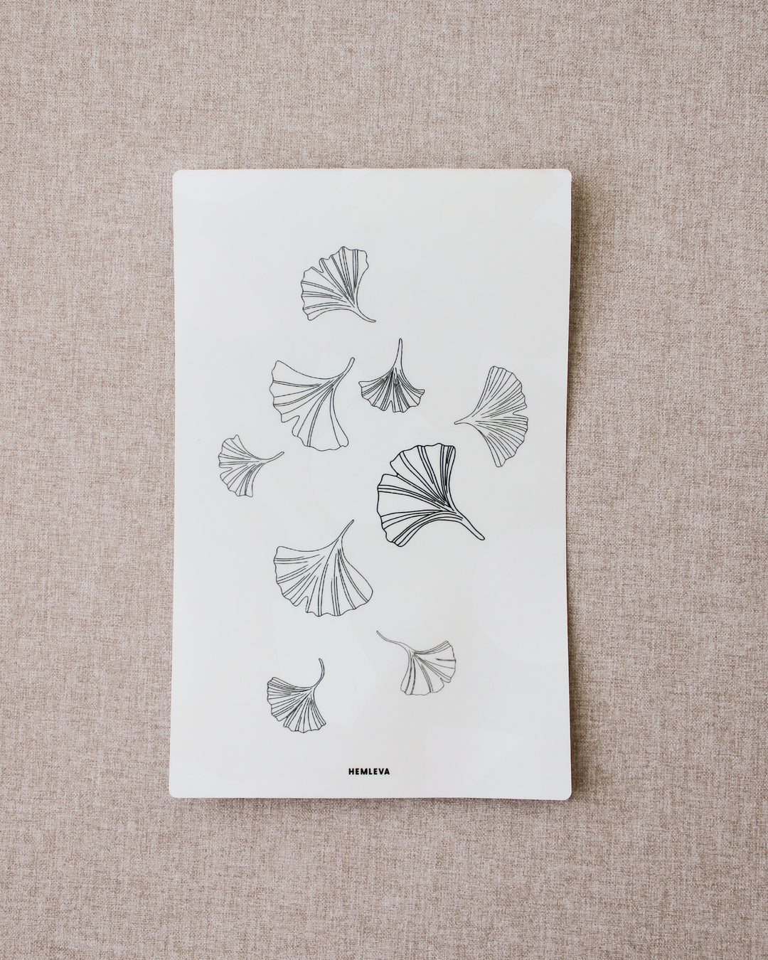Ginkgo Falling Leaves Suncatcher • Large