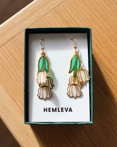 The Lily of the Valley Earrings