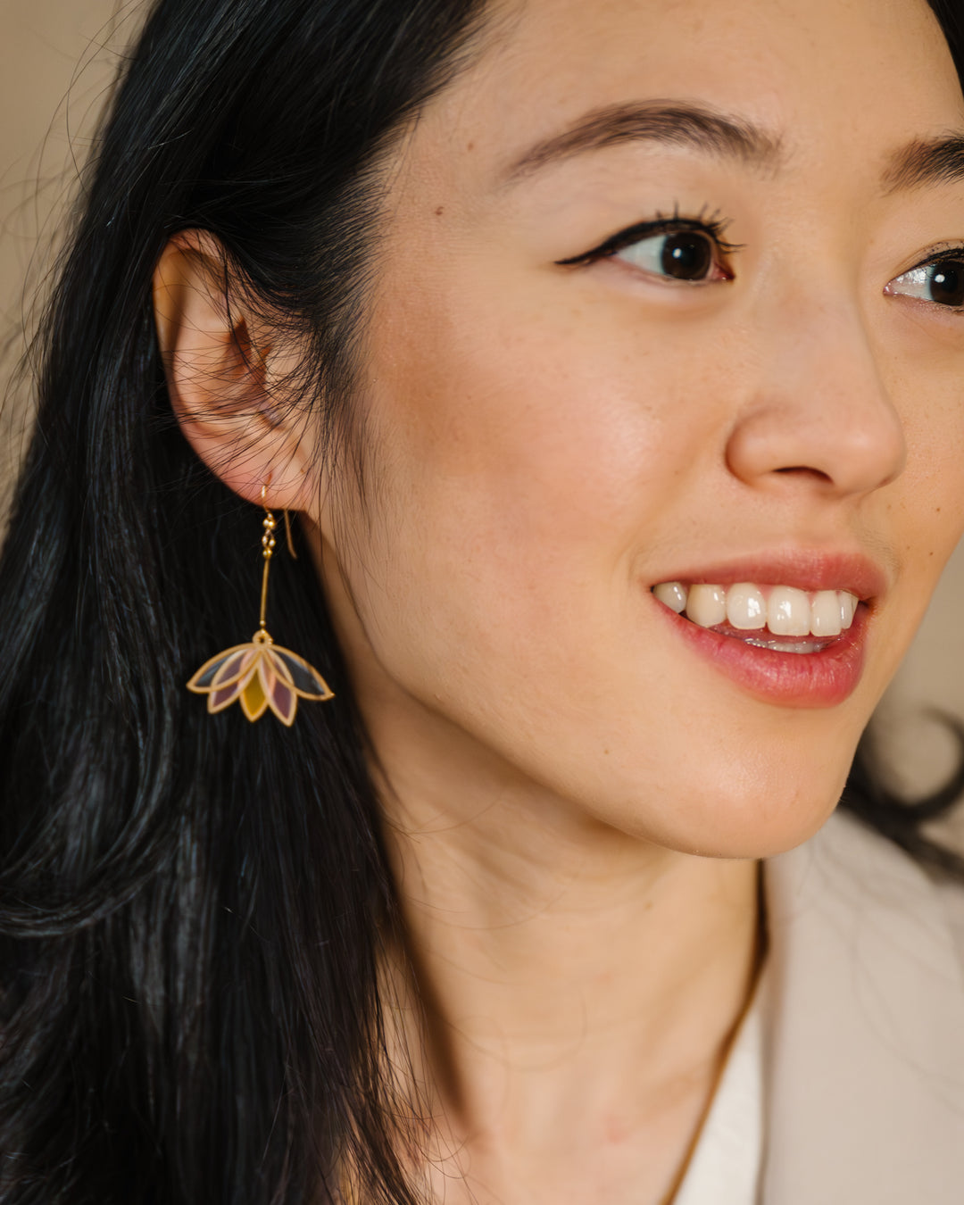 The Lotus Earrings