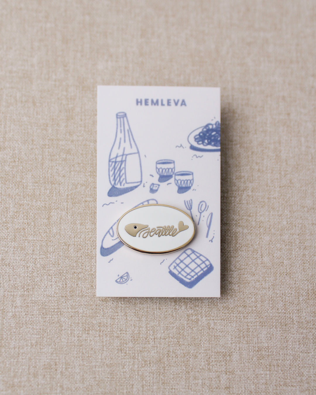 NEW • Seattle Fish Pin