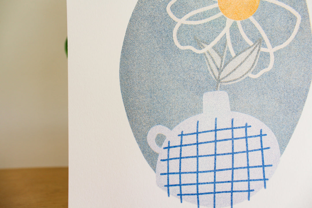 Poppy • Risograph Print