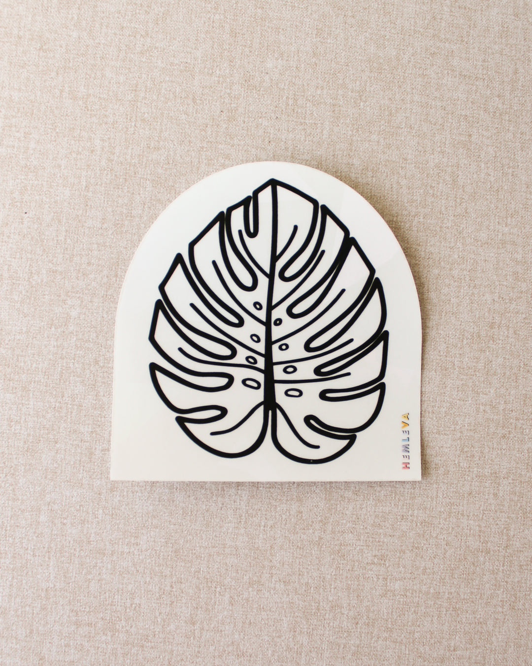 Monstera Suncatcher • Medium Sized