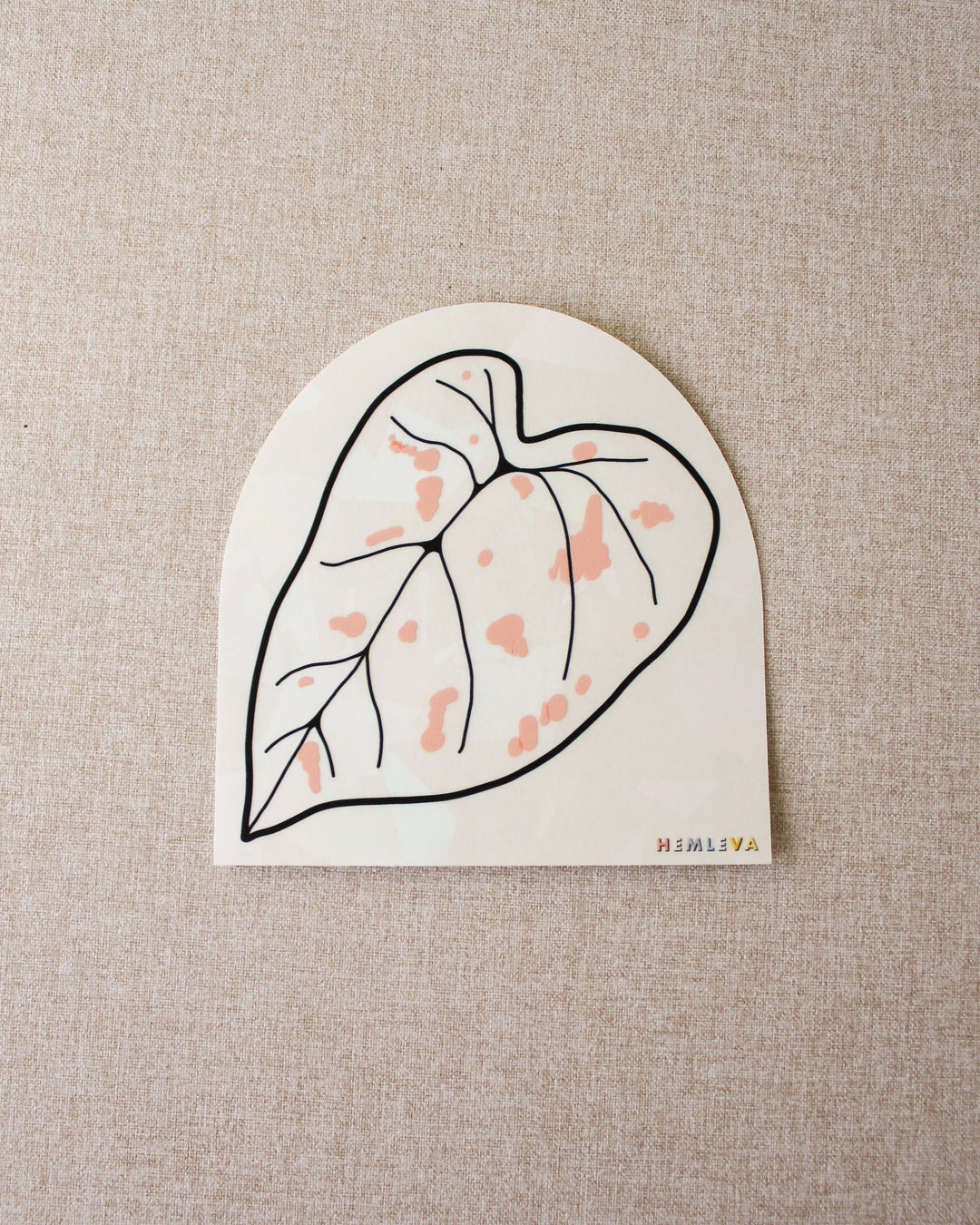 Caladium Suncatcher • Medium Sized