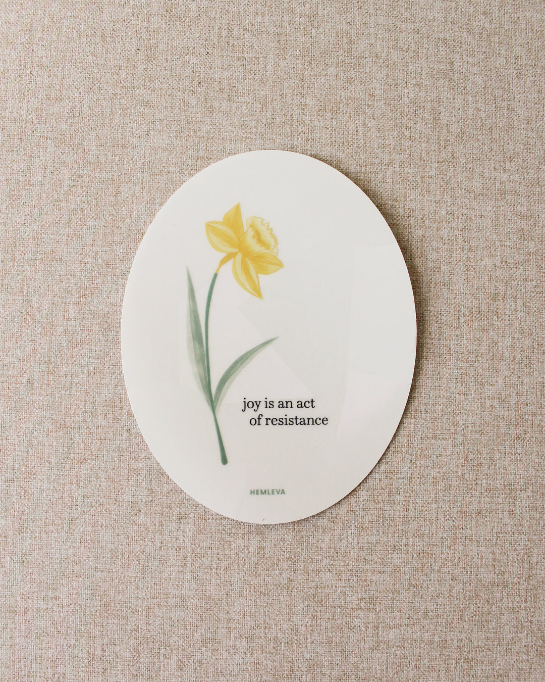 Daffodil Joy Suncatcher • Medium Sized