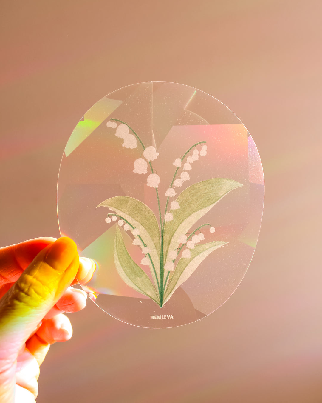 Lily of the Valley Suncatcher • Medium Sized