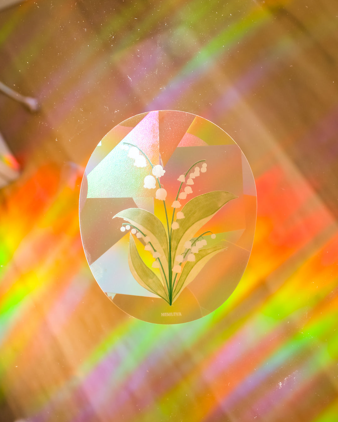Lily of the Valley Suncatcher • Card Insert Sized