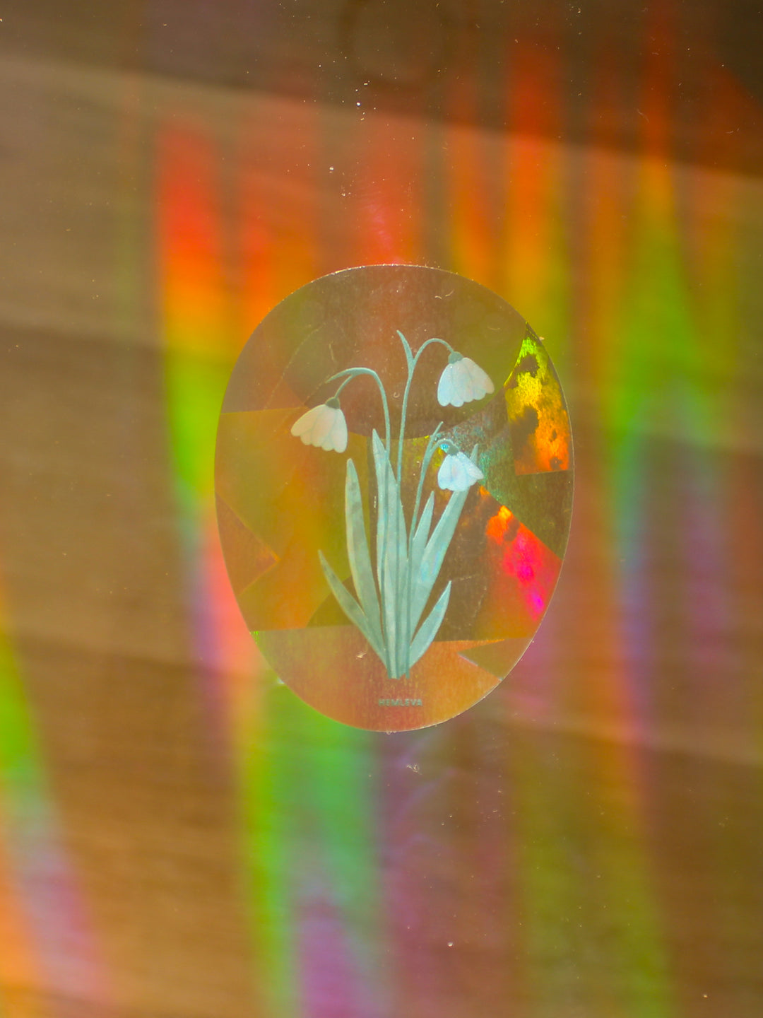 Snowdrop Suncatcher • Card Insert Sized