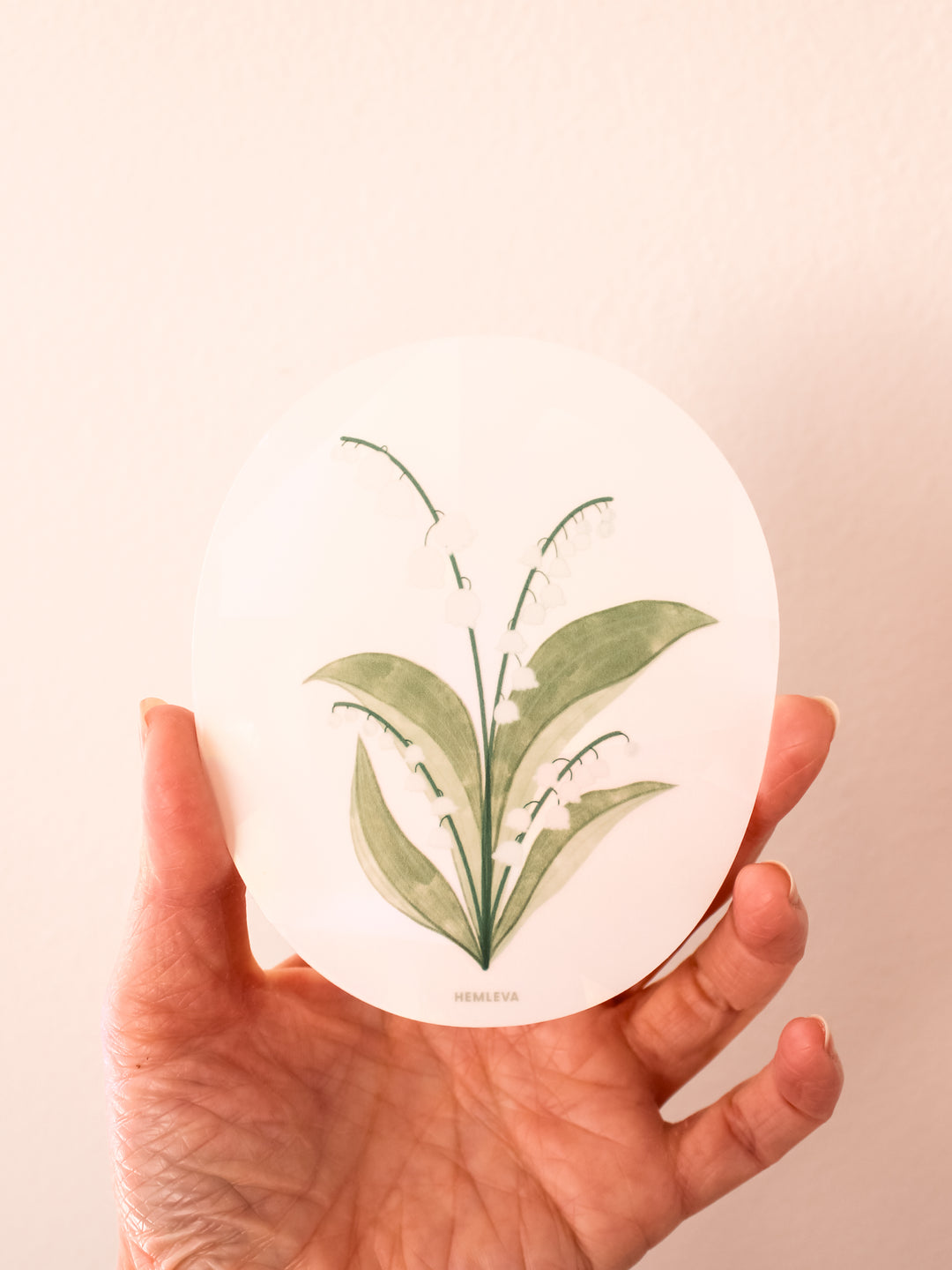 Lily of the Valley Suncatcher • Medium Sized