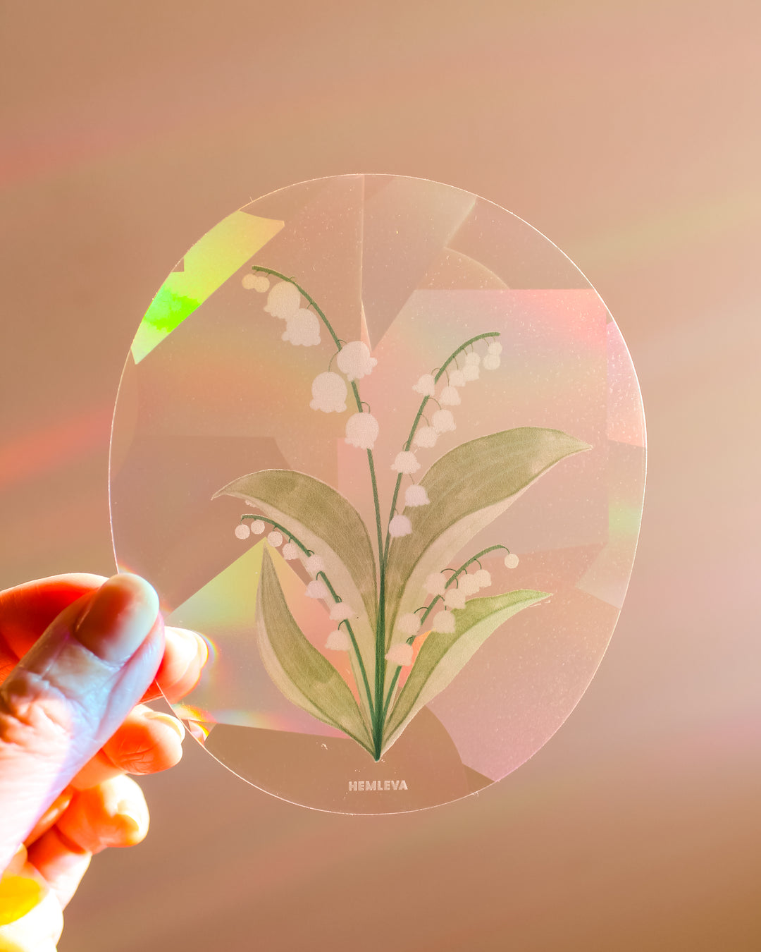 Lily of the Valley Suncatcher • Medium Sized