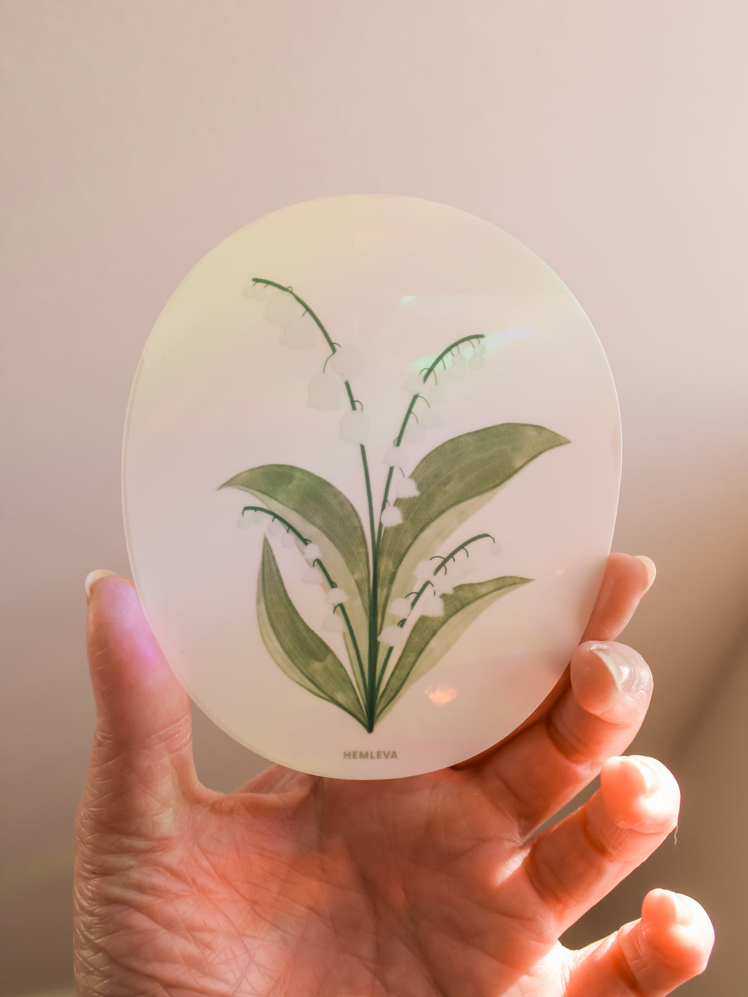 Lily of the Valley Suncatcher • Medium Sized