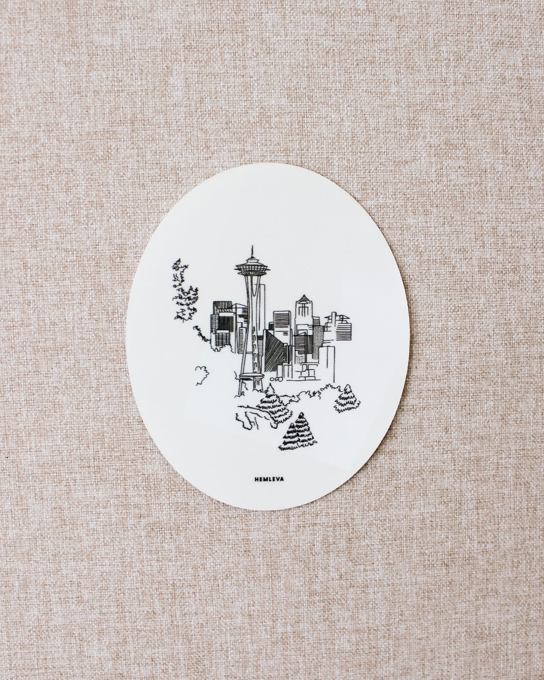 Seattle Suncatcher • Card Insert Sized