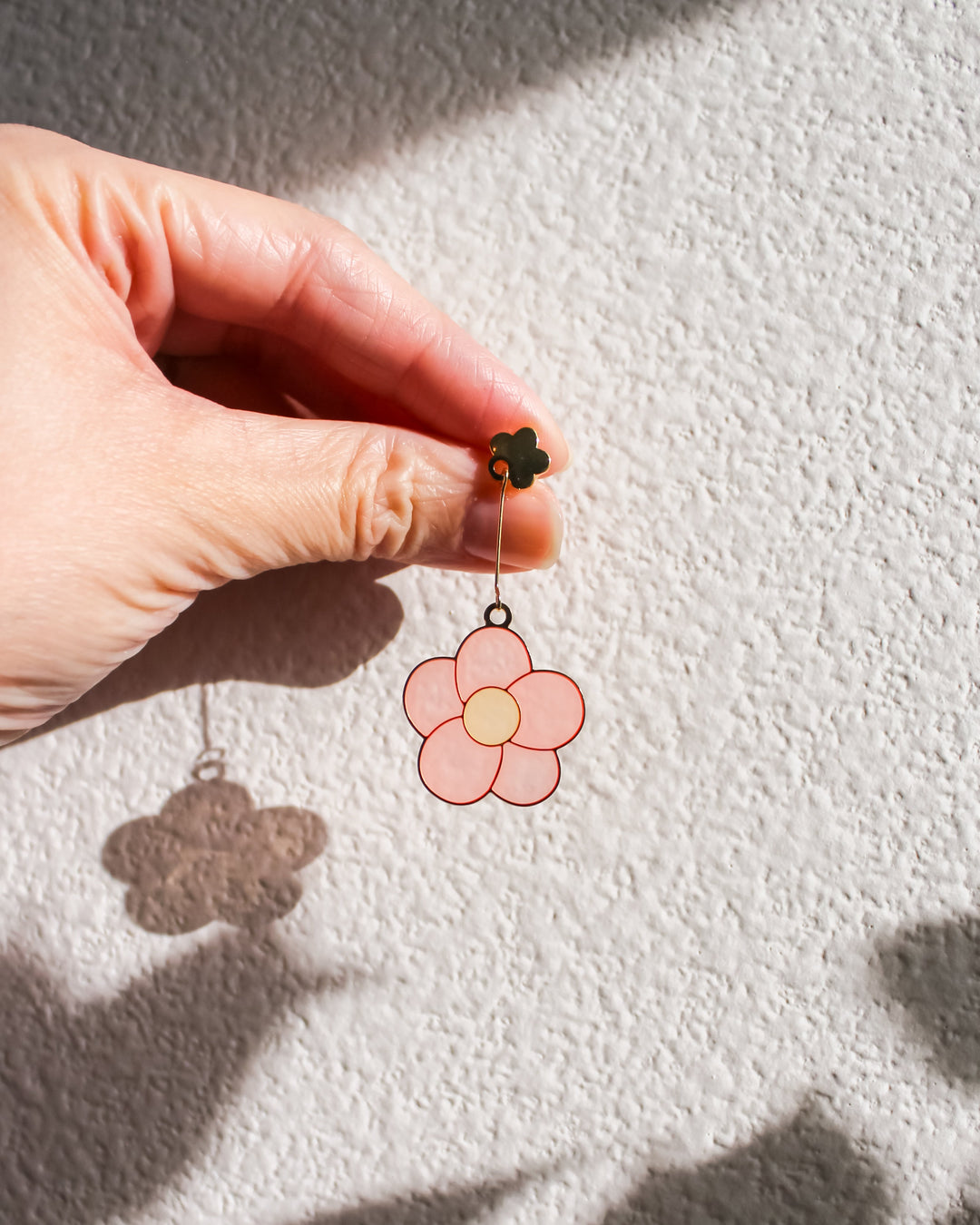 Wildflower • Drop Earrings • Peach