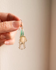 The Lily of the Valley Earrings