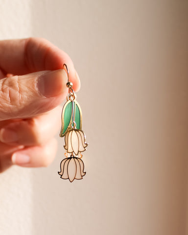 The Lily of the Valley Earrings