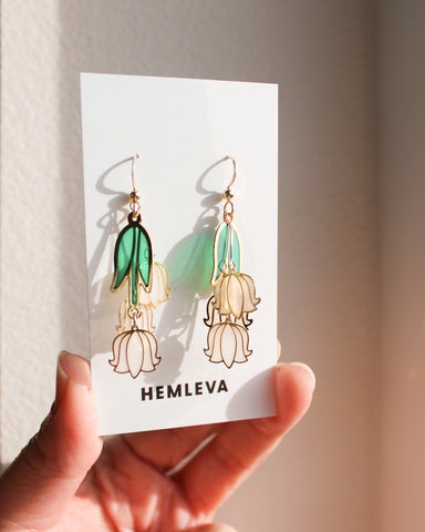 The Lily of the Valley Earrings