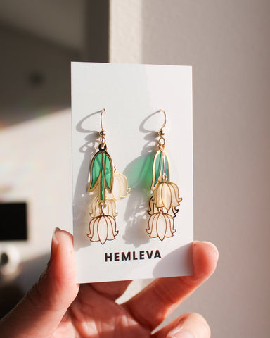 The Lily of the Valley Earrings