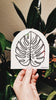 Monstera Suncatcher