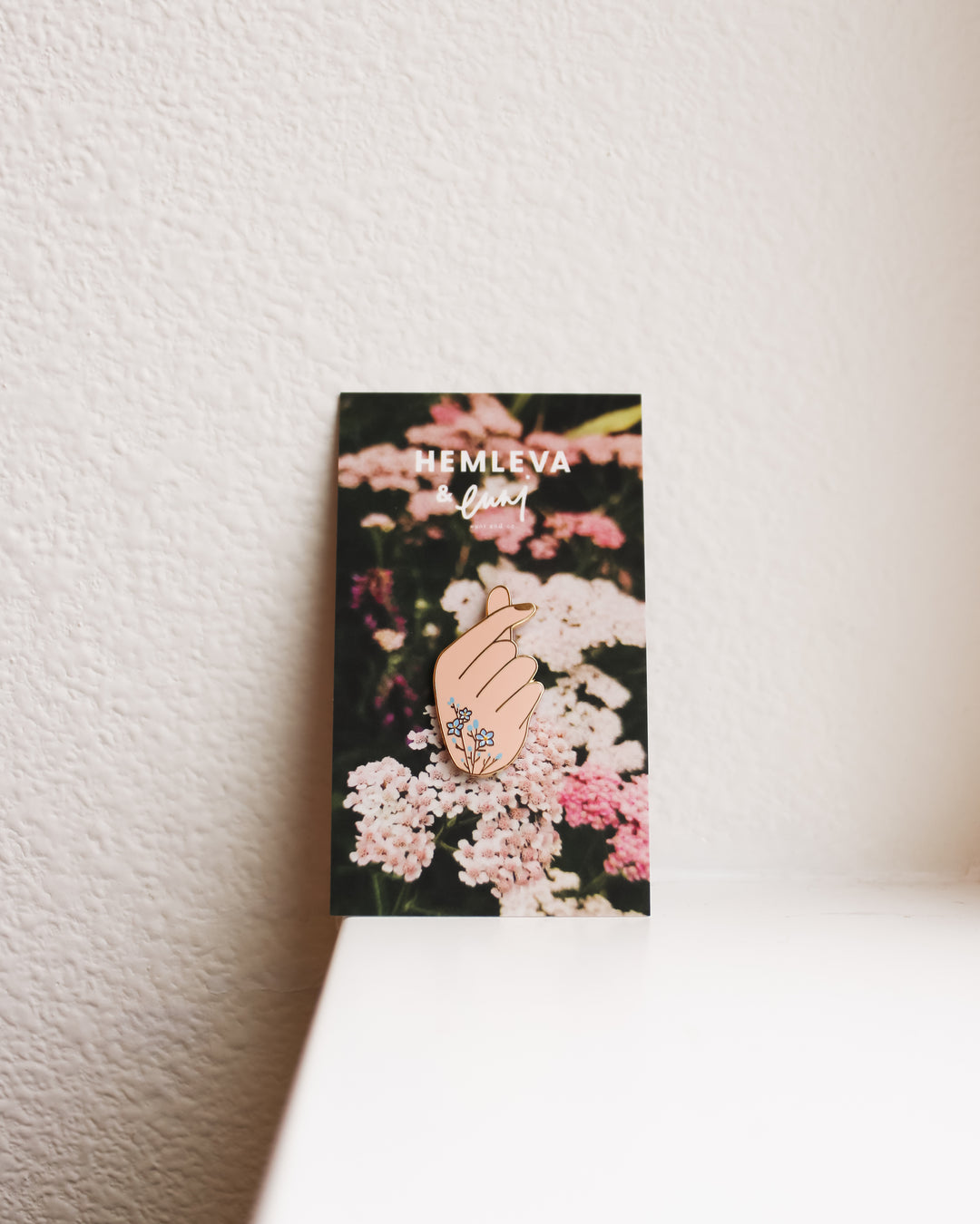 Finger Heart Pin