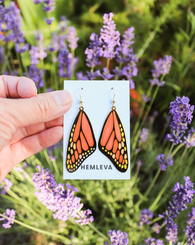 Butterfly Wings • Drop Earrings