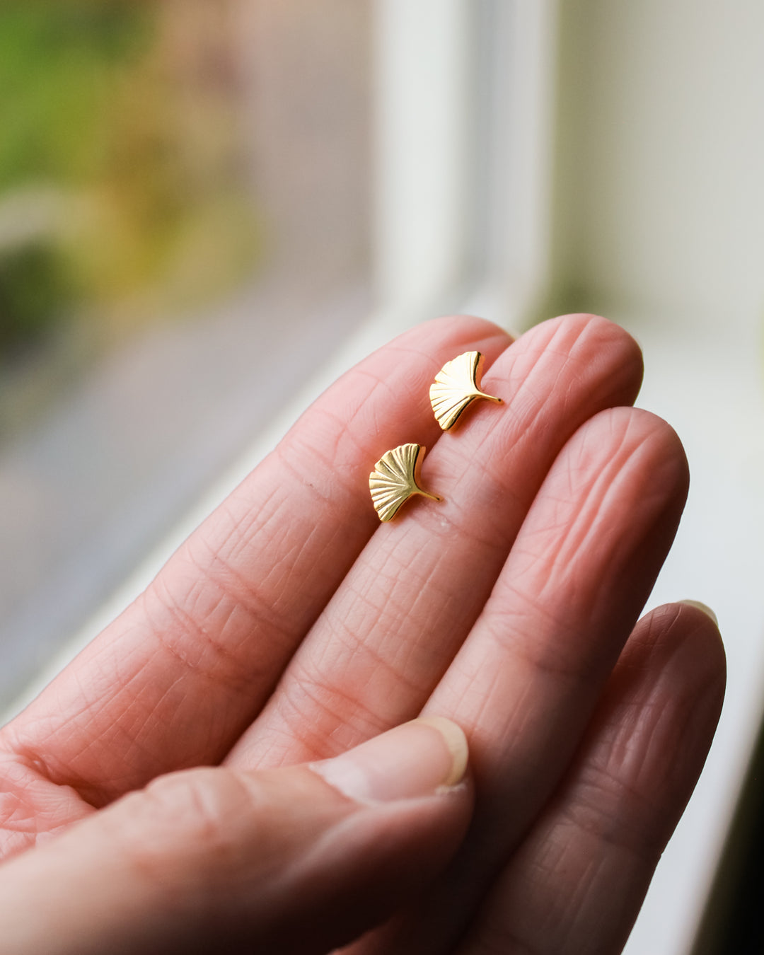 Ginkgo Studs