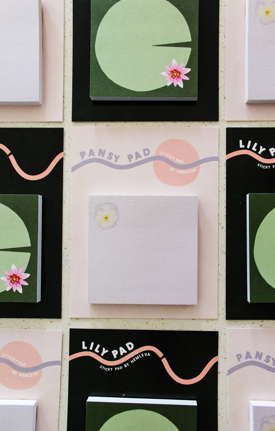 Pansy Pad • Sticky Pad
