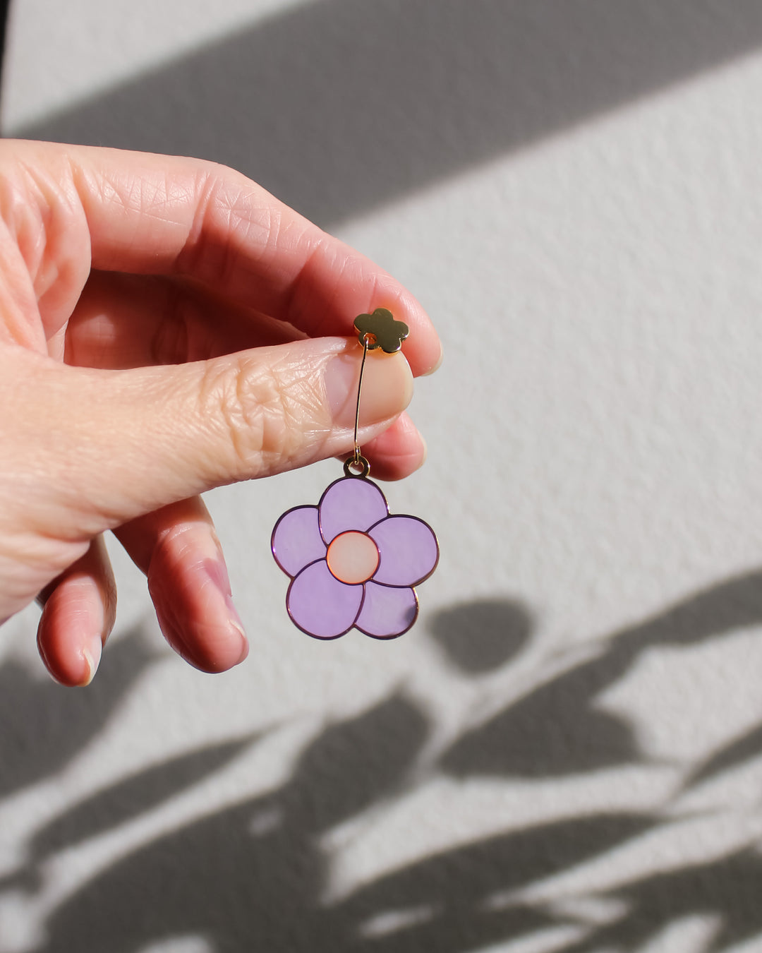 Wildflower • Drop Earrings • Lavender