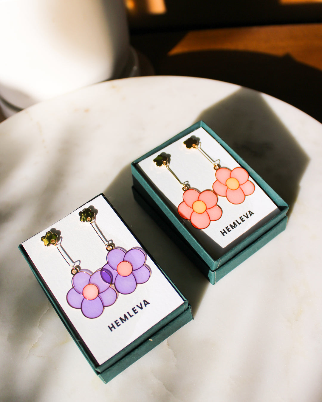 Wildflower • Drop Earrings • Lavender